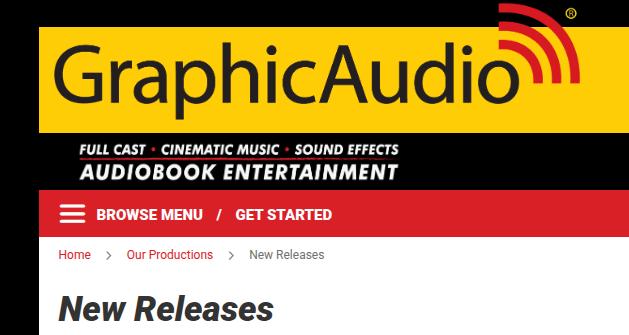 GraphicsAudio Audiobook New Release